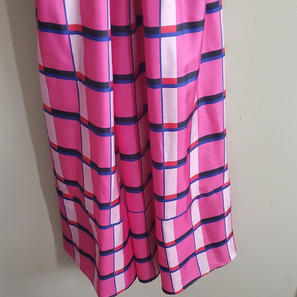 Paper Londo. Brand Chic Striped Maxi Dress in Pink and Blue - Picture 7 of 9